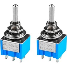 2x Miniatur Kippschalter