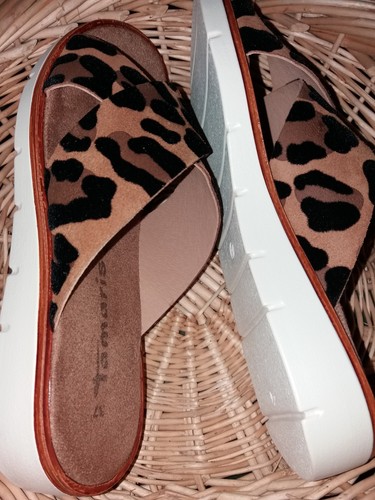 Tamaris pantoletten leder - tamaris,