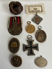 Orden Konvolut 1WK- 2WK Dachbodenfund, EK2 mit Seltenen Hersteller