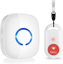 Notrufknopf für Senioren Hausnotruf Alarmknopf 500FT Notrufklingel Krankenpflege