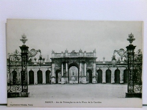 Nancy arc triomphe - nancy,, vu