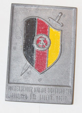 Plakette MfS Stasi Guss