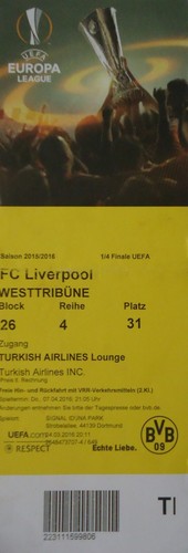 Vip ticket uefa 2015 16 - uefa, 2015/16