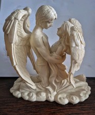 Deko Figur Esoterik Engelspaar