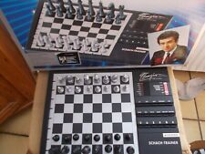 Saitek Hegener + Glaser Kasparov Schachschule Schachcomputer  Trainer wie neu!