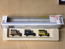 Märklin 1898 Set 3 Oldtimer Postautos / LKWs aus Metall "500 Jahre Post" in H0