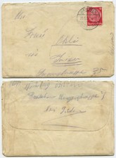35967 - Brief - Barleben 25.9.1937 nach Trier - mit Inhalt