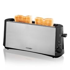 Toaster 2 Scheiben mit Brötchenaufsatz Langschlitz für diverse Brotsorten B-Ware