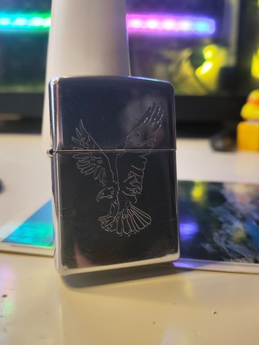Zippo mit adlermotiv - zippo,