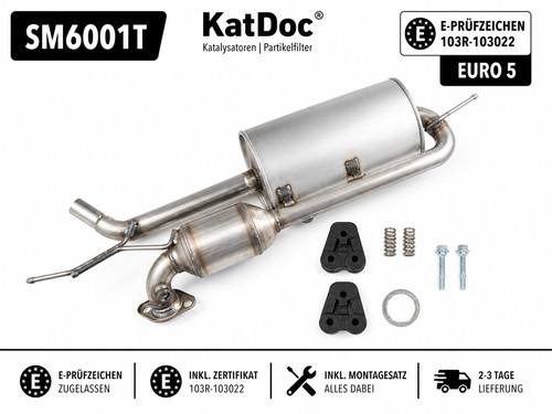 Katalysator smart fortwo - katalysator,