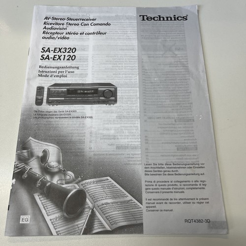 Technics ex320 ex120 - technics, sa-ex320/sa-ex120