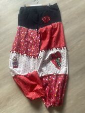 karnevalskostüm damen Pumphose Clownhose Bunt Oder Rot Weiß