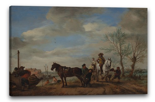 Kunstdruck philips wouwerman - wouwerman,