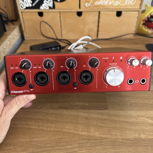 Focusrite clarett 4pre - focusrite,