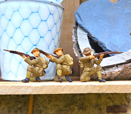 Elastolin soldaten figuren - elastolin, soldaten-figuren
