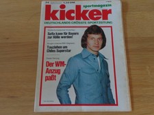 Kicker Sportmagazin von 1974