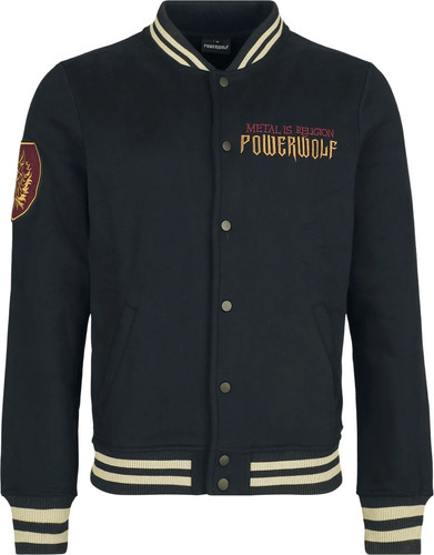 Powerwolf collegejacke herren - powerwolf,