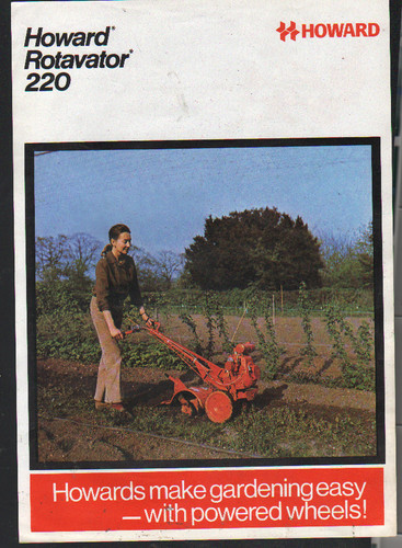 Howard garden rotavator - garden,