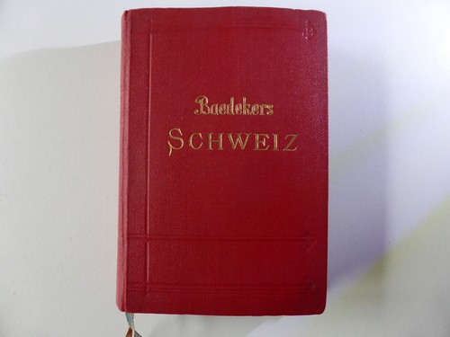 Karl baedeker die schweiz - baedeker,