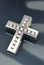 Brillant Anhänger Weißgold