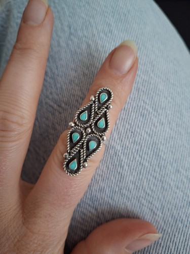 Vintage zuni ring sterling - vintage,