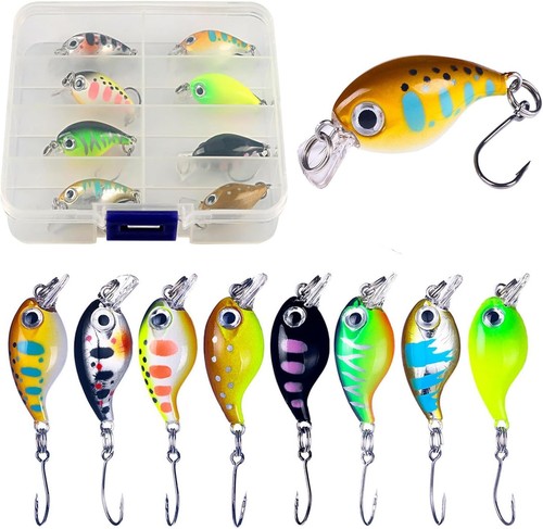 Mini wobbler gummi 6cm - 8,