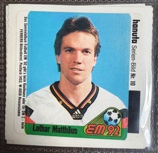 Ferrero 1992 Hanuta Sticker EM 92  "Lothar Matthäus" Serien Bild 10