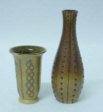 Set 2 Vasen Lausitzer Keramik