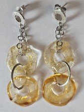 Antike Murrina Ohrringe mit