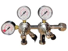 Co2 doppel druckminderer - co2, 2x