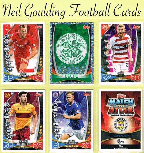 Topps spfl match attax - spfl, 2019-20
