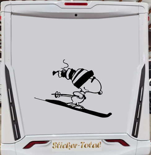 Snoopy auf ski - snoopy,