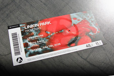 Limitiertes Linkin Park Souvenir-Konzertticket – München, 11.06.2026