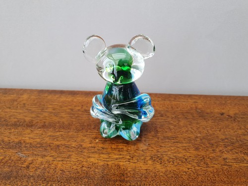 Figur glas bärchen teddy - glas,