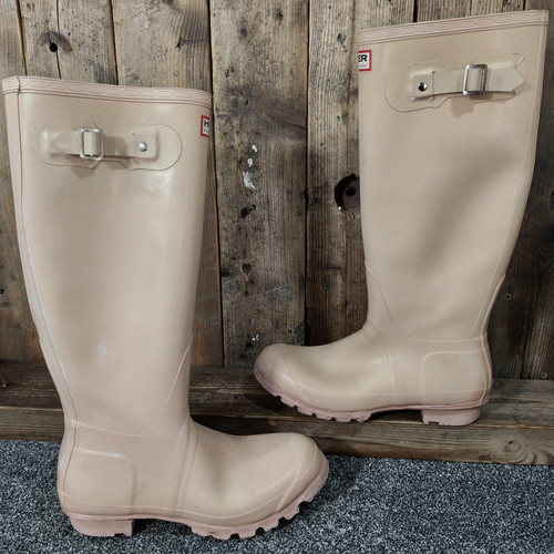Vintage hunter gummistiefel - vintage,