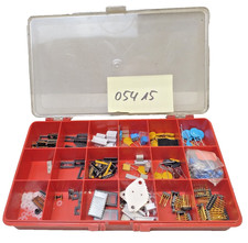Elektro Bauteile Elektronik Bauteile Konvolut Sortimentkasten lt. Fotos