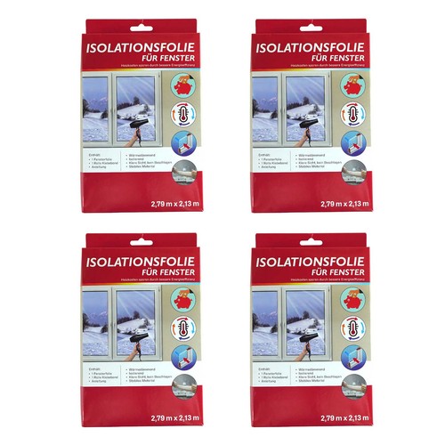 Isolationsfolie fenster - 4x,
