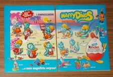 Seltene Werbung Ü-Ei Ferrero Kinder Sorpresa DAPSY DINOS Happy Dinos 1995