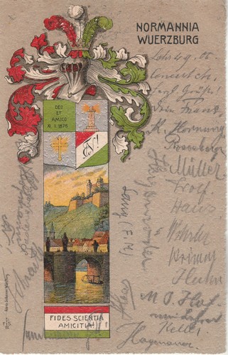 Studentika 1905 normannia - studentika,