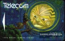 Neuseeland 660 10 $ gebraucht 1992 Mondgott