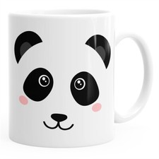 Kaffee-Tasse Panda Gesicht