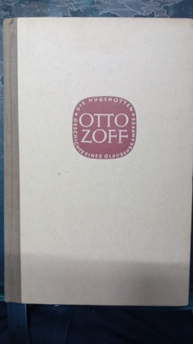 Otto zoff verschiedene - zoff,