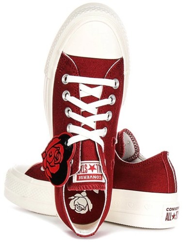 Converse damen plateau rot - damen,