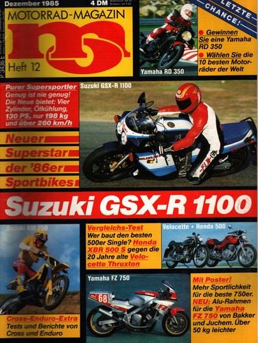 Zeitschrift motorrad 12 - zeitschrift, mo