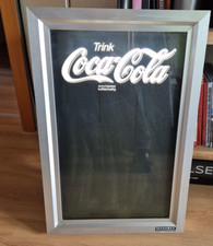 Coca-Cola beleuchtete beschreibbare Leuchttafel