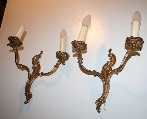 Wandlampe lampe messing - 2, x
