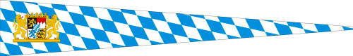 Langwimpel 150 cm - langwimpel,