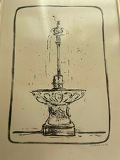 Lithografie von Oskar Koller