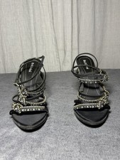 Baldinini italy black satin - italy,