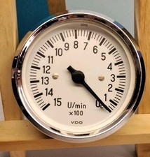 VDO Instrument Original Drehzahlmesser PKW Oldtimer Classic Car Trecker Bulldog